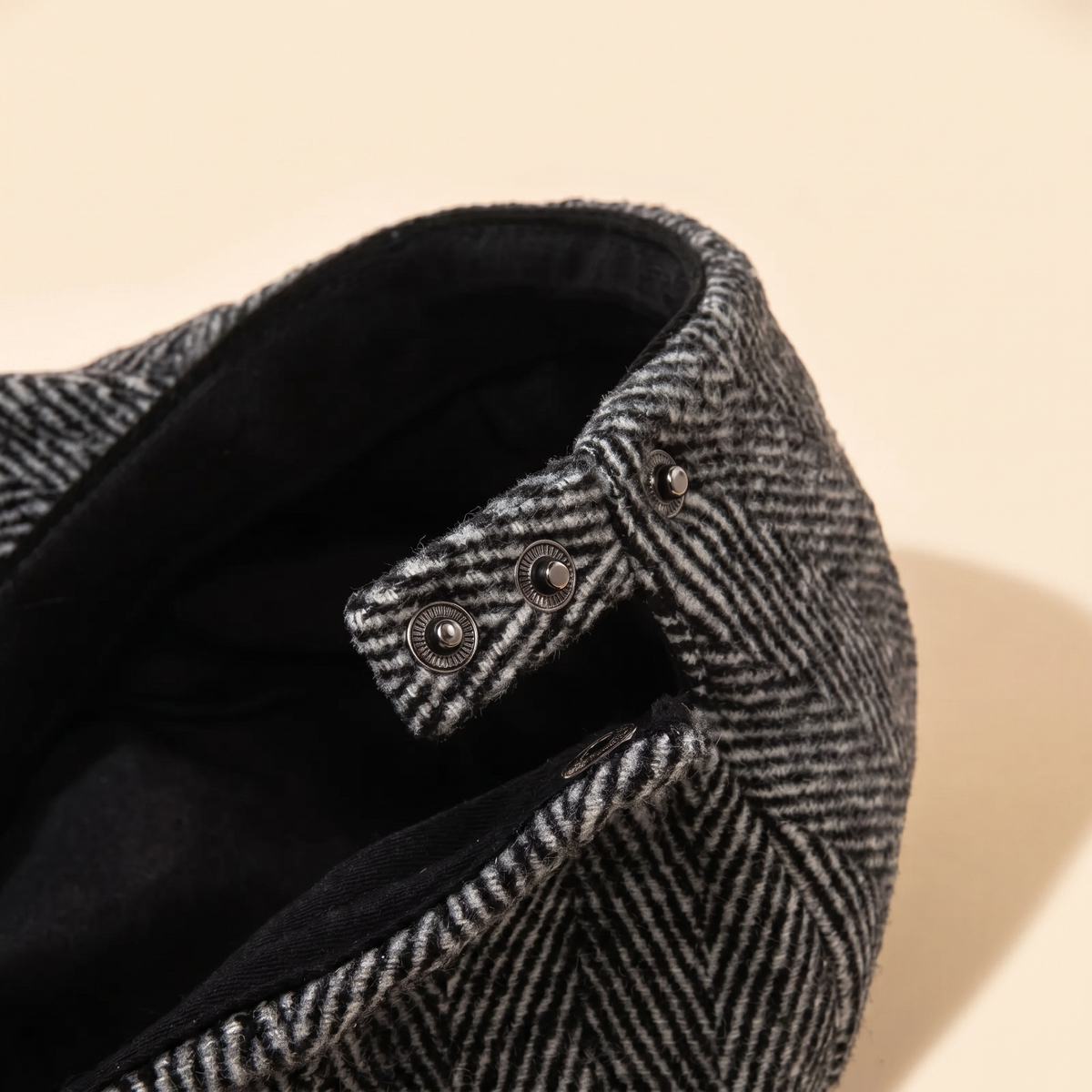 Herringbone Uldkasket