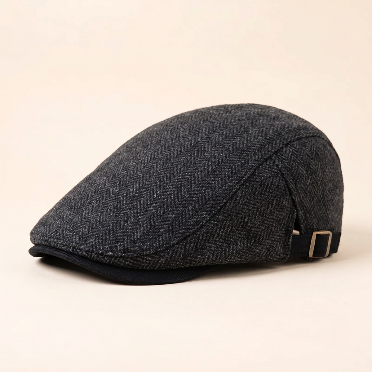 Herringbone Uld Driver Kasket