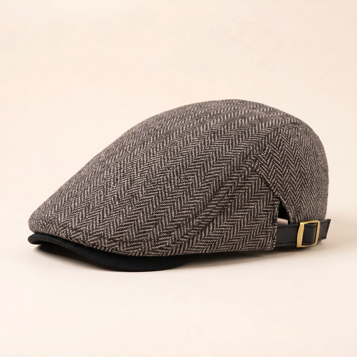 Herringbone Uld Driver Kasket