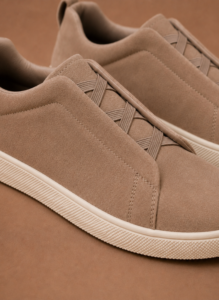 Herre Slip-On Sues Sneakers – Casual Sko | Areleon