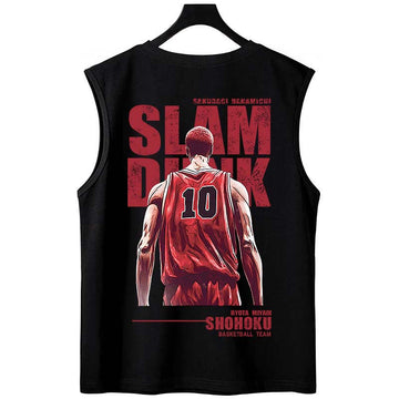 Herre Graphic Tank Top Afslappet Ærmeløs Træningsskjorte