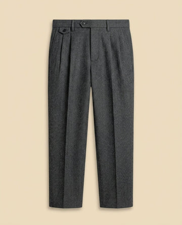 Herringbone Plisseret Bukser