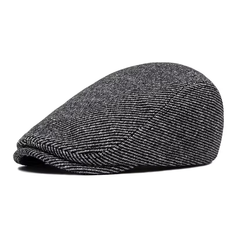 Tweed-Schiebermütze