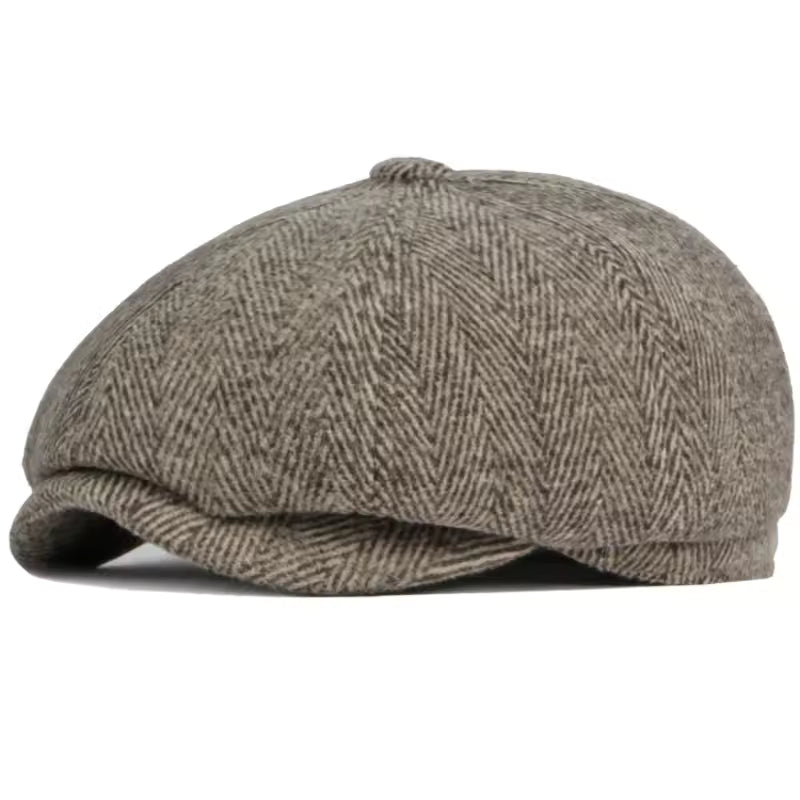 Herringbone Øreklap Kasket