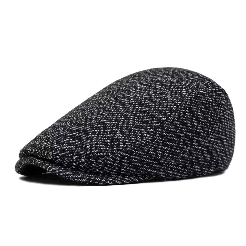 Tweed-Schiebermütze