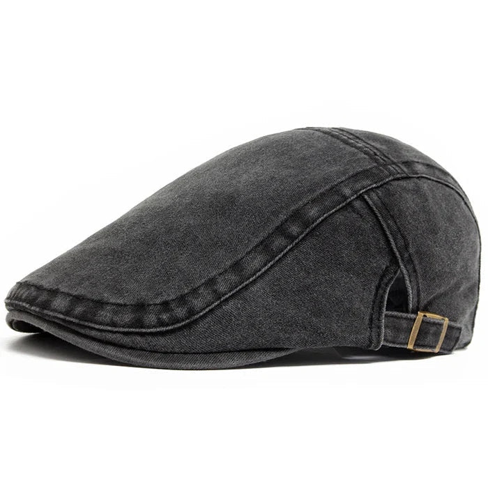 Vintage Denim-Schiebermütze