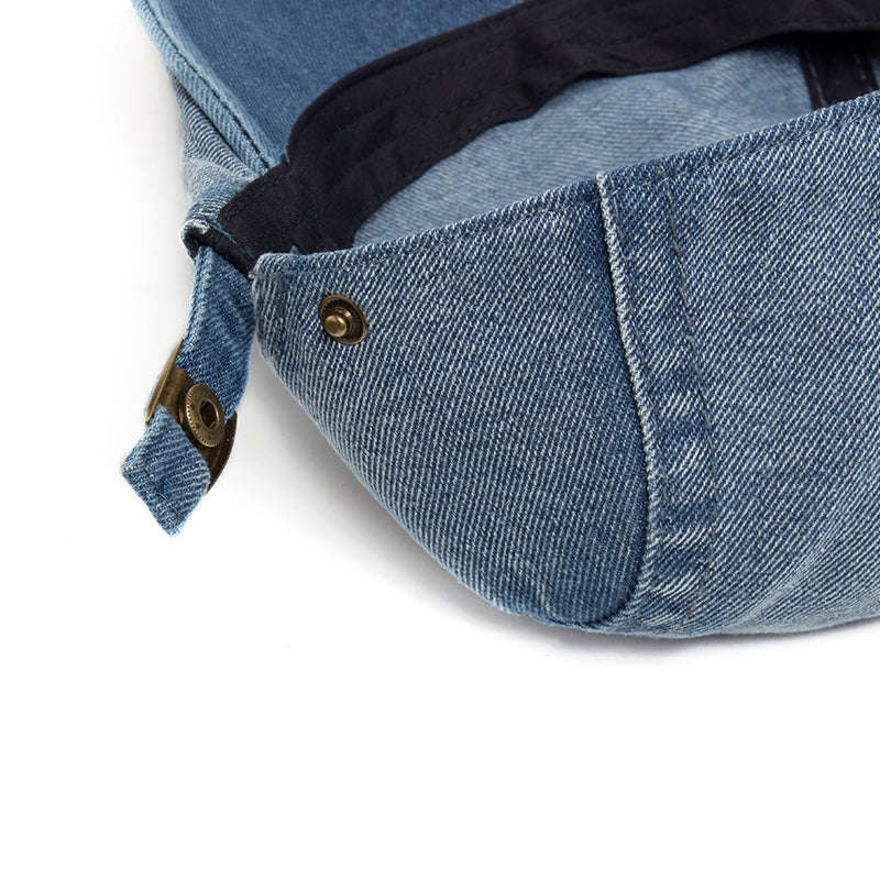 Stonewashed Denim-Schiebermütze