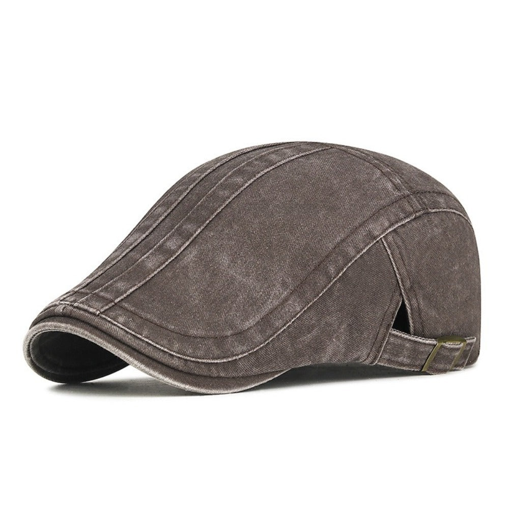 Denim Strip Cap