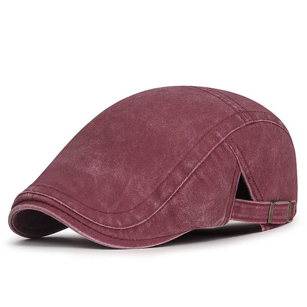 Vintage Washed-Schiebermütze