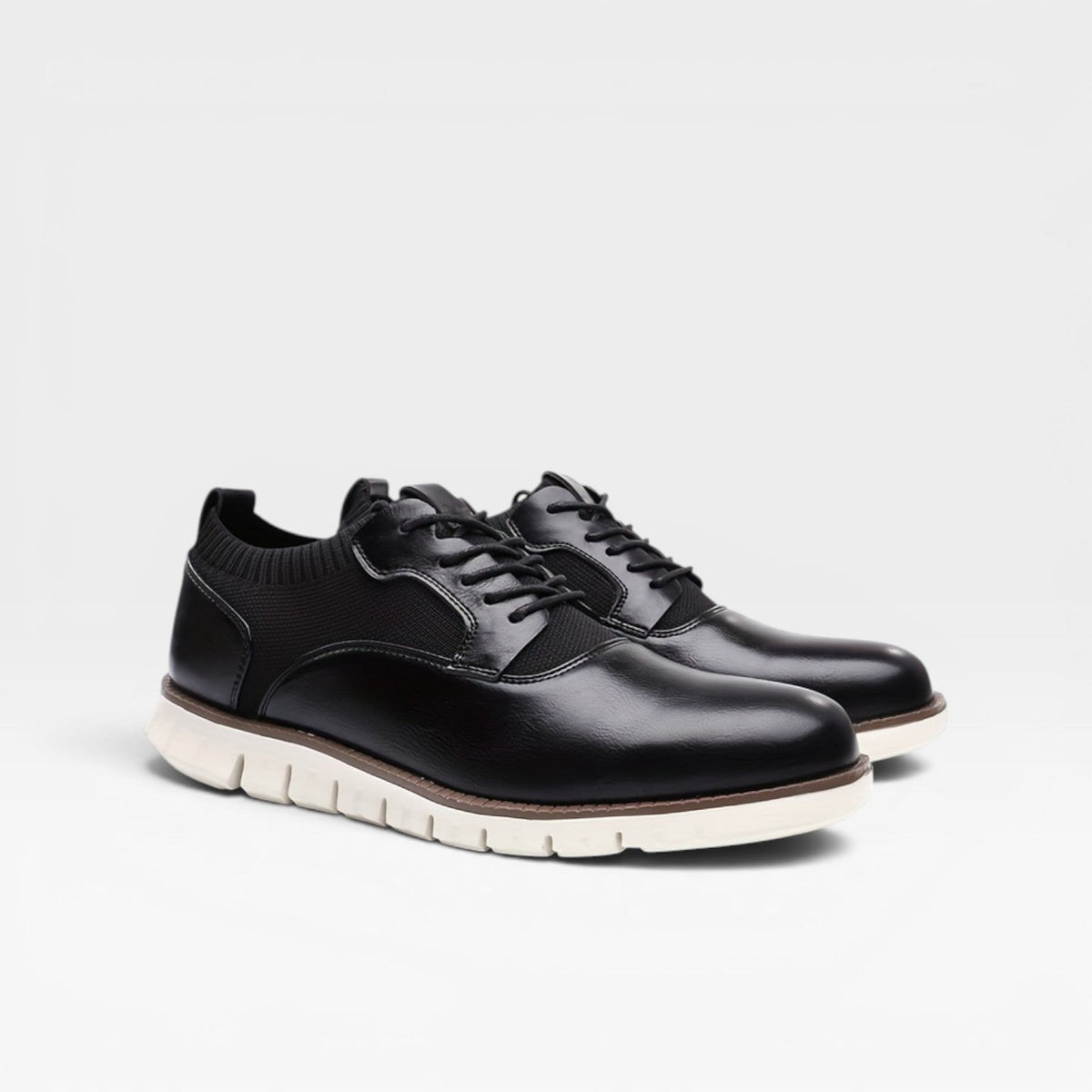 Herre Oxford Style Sneakers – Smart Casual Snørebånd Lædersneakers