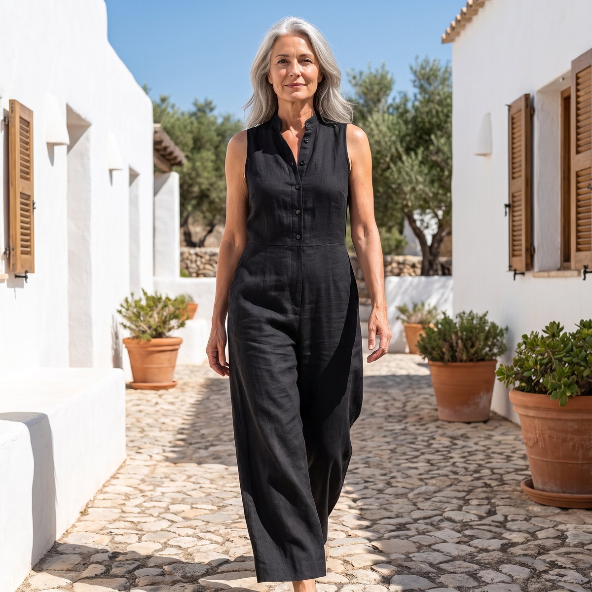 Bredbenet Jumpsuit