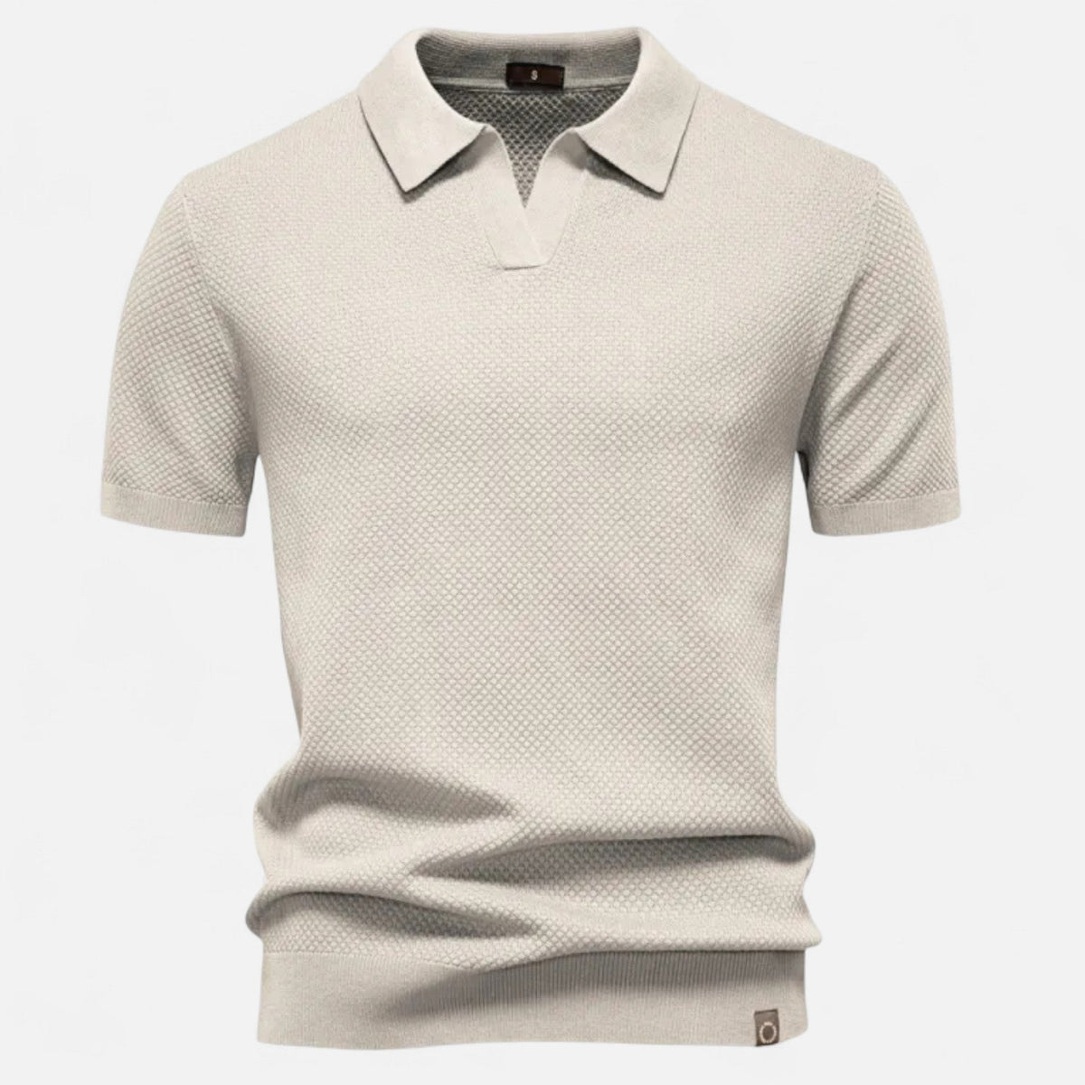 Valmonti | Herres Pineapple Uld Polo Shirt