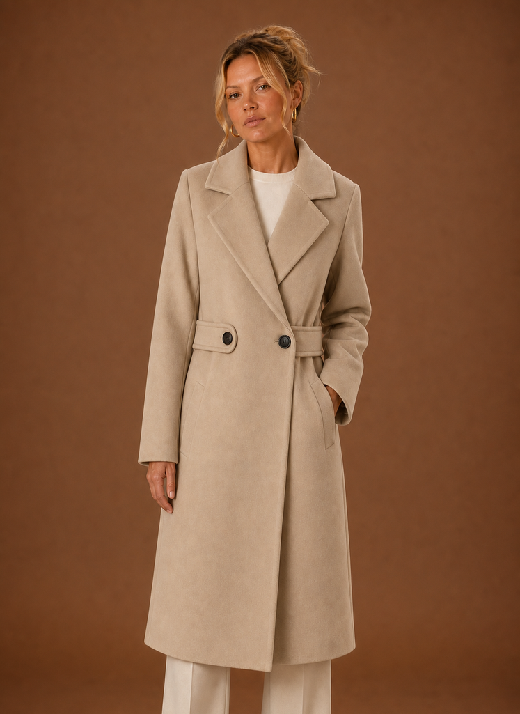 Kvinders Mellemlang Trench Coat - Yderjakke | Areleon