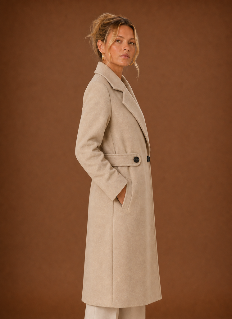 Kvinders Mellemlang Trench Coat - Yderjakke | Areleon