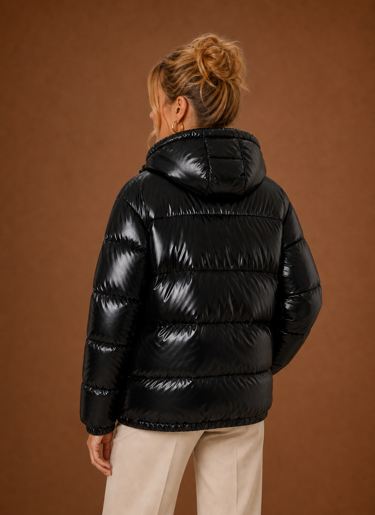 Kvinders Puffer Jakke - Oversized Vinterjakke | Areleon