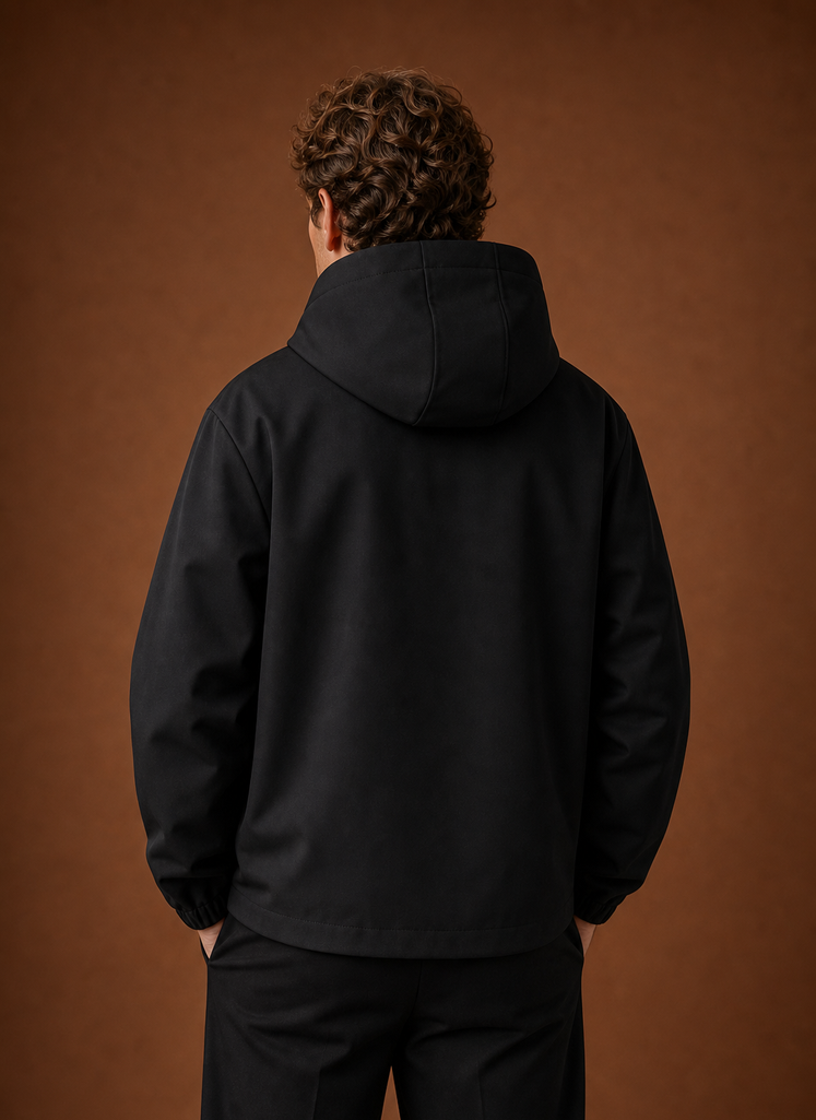 Herre Windbreaker Jakke - Hætte Outdoor Frakke | Areleon