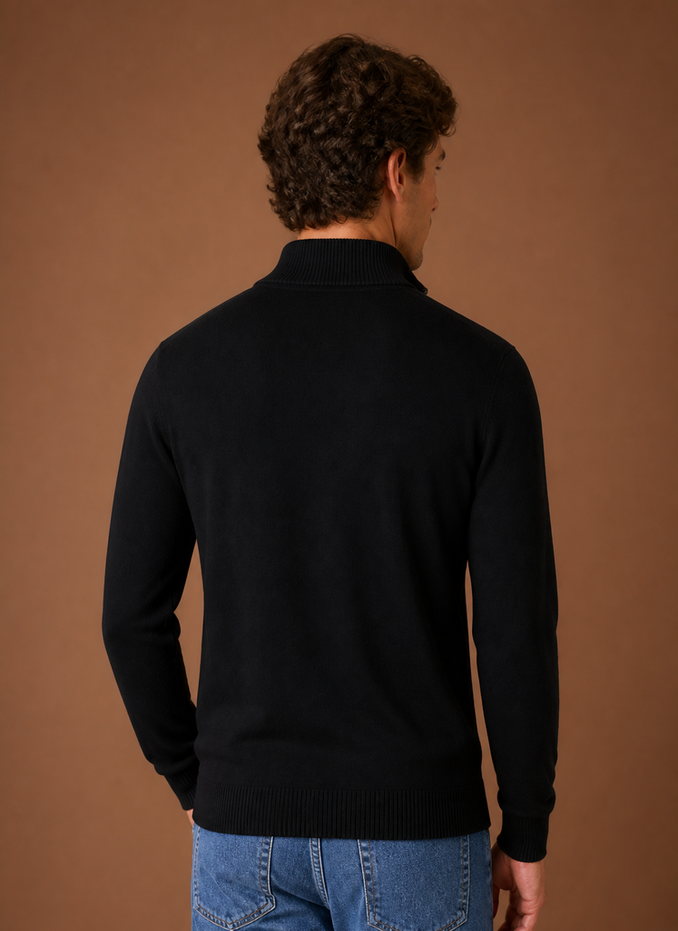 Herre Quarter Zip Sweater | Areleon