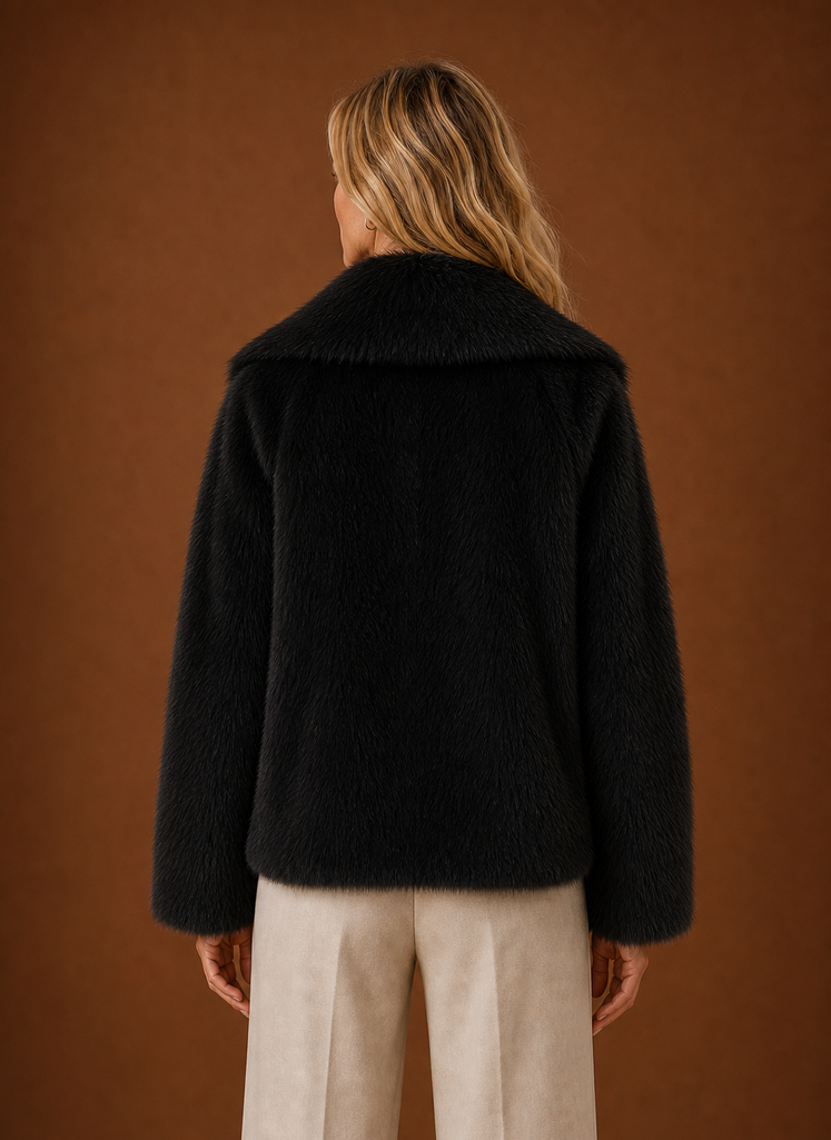Kvinders Faux Fur Frakke - Vinterjakke | Areleon