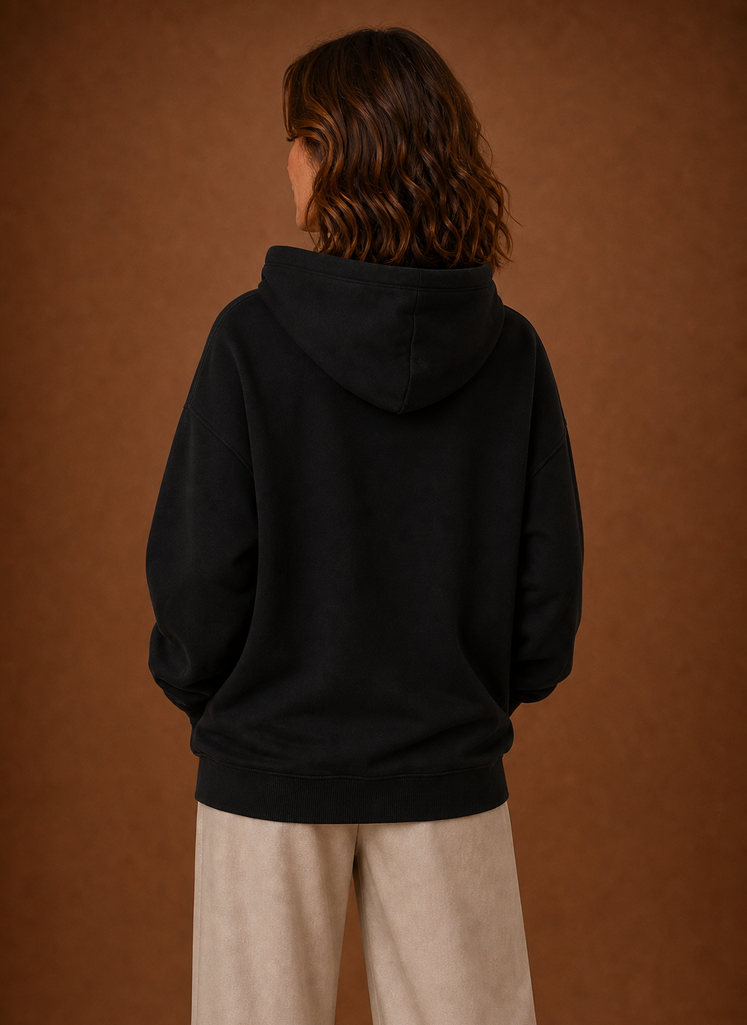Kvinders Pullover Hoodie - Oversized Grafisk Sweater | Areleon