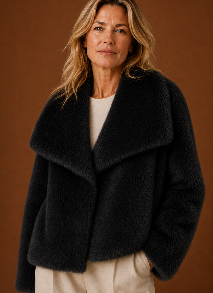 Kvinders Faux Fur Frakke - Vinterjakke | Areleon