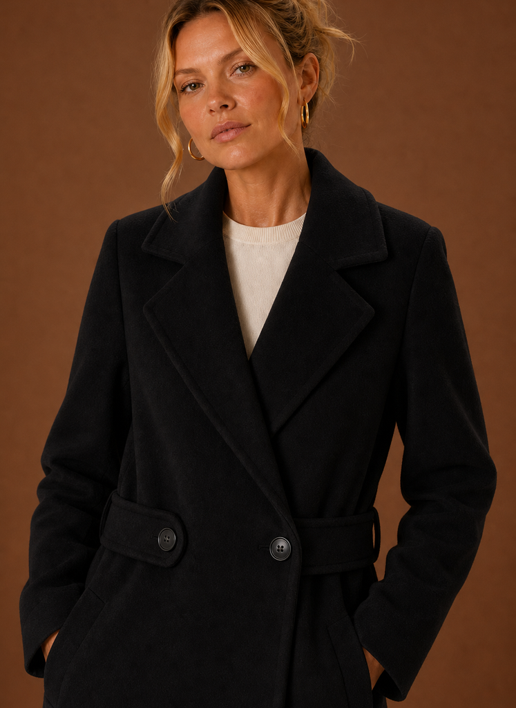 Kvinders Mellemlang Trench Coat - Yderjakke | Areleon