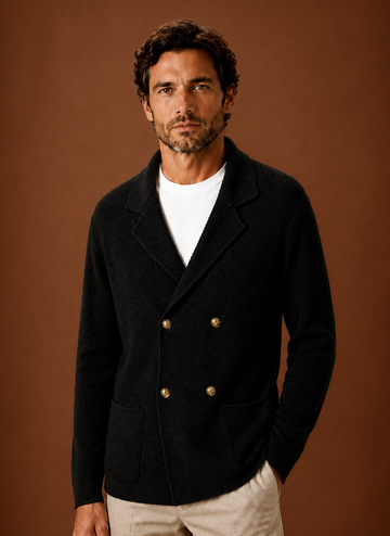 Herre Strikket Cardigan Sweater | Areleon