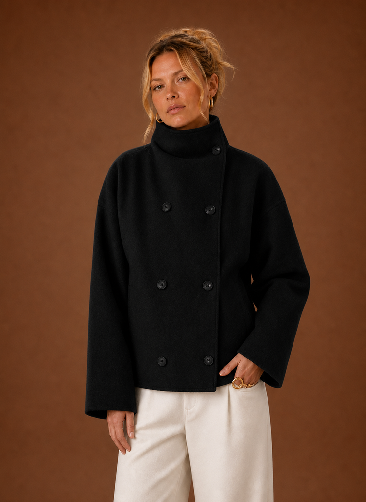 Dame Funnel Neck Jakke - Casual Jakke | Areleon