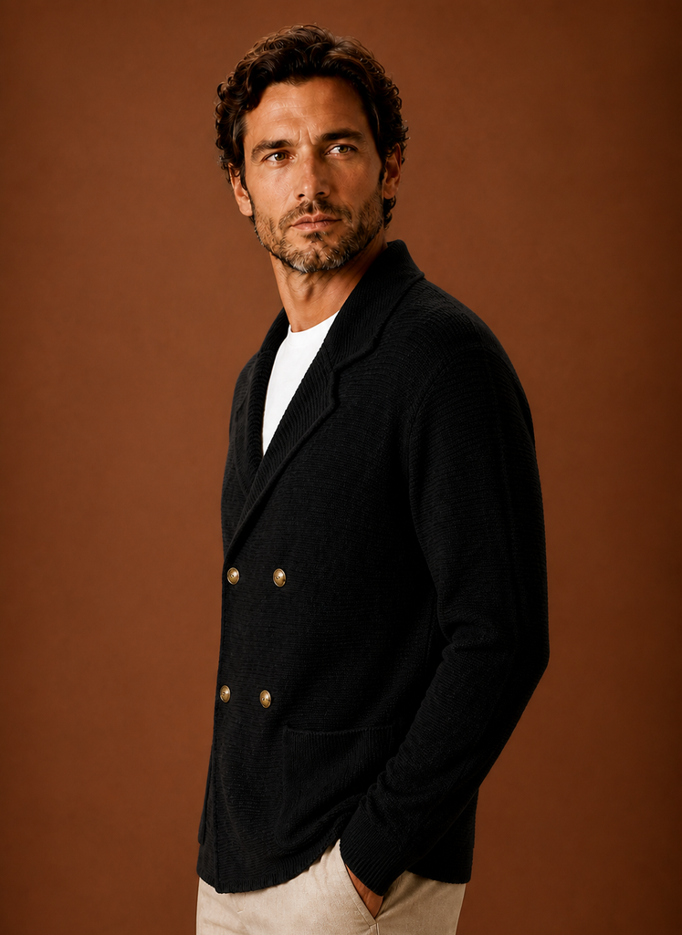 Herre Strikket Cardigan Sweater | Areleon
