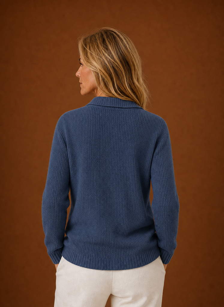 Kvinders Strikket Cardigan - Knappet Sweater | Areleon
