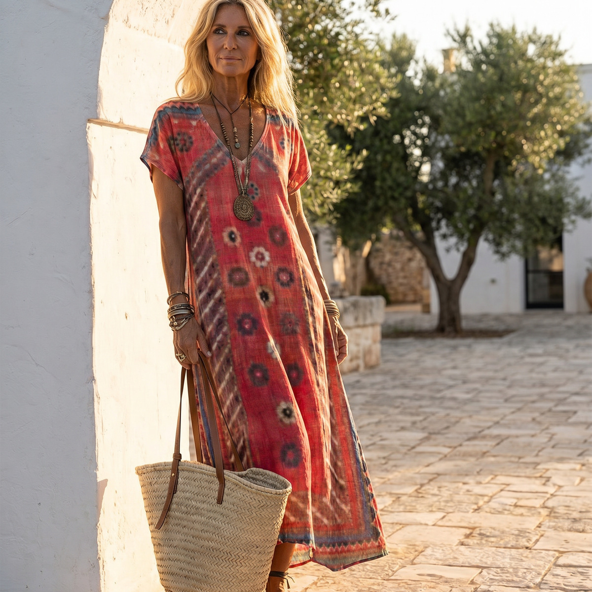 Boho Maxi Kjole