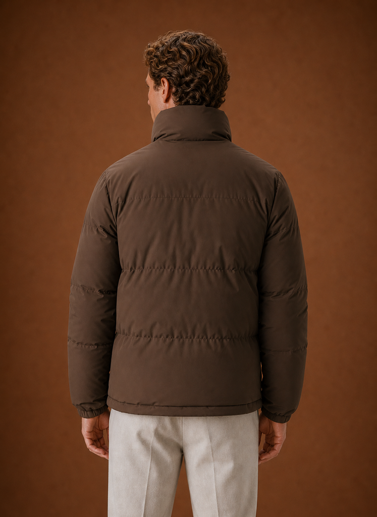 Herre Puffer Jakke - Oversized Pasform Vinterjakke | Areleon