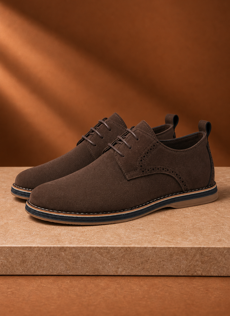 Herre Derby Dress Shoes - Snøre-op Dress Shoe Areleon