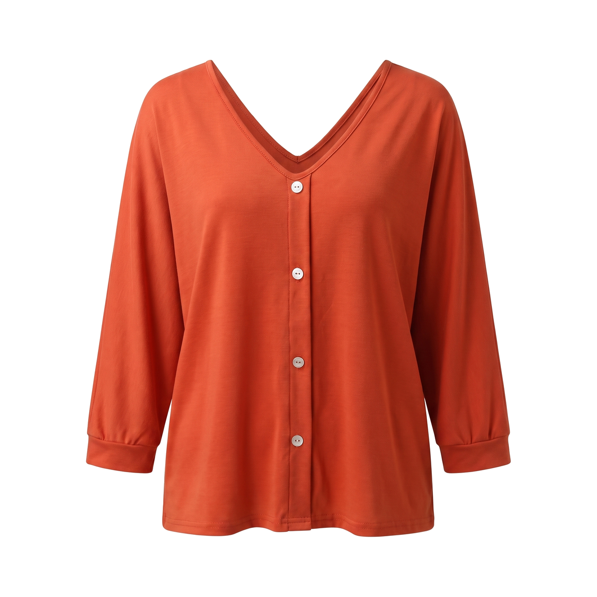 Draperet V-hals Top