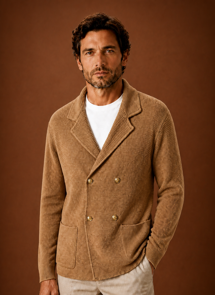 Herre Strikket Cardigan Sweater | Areleon