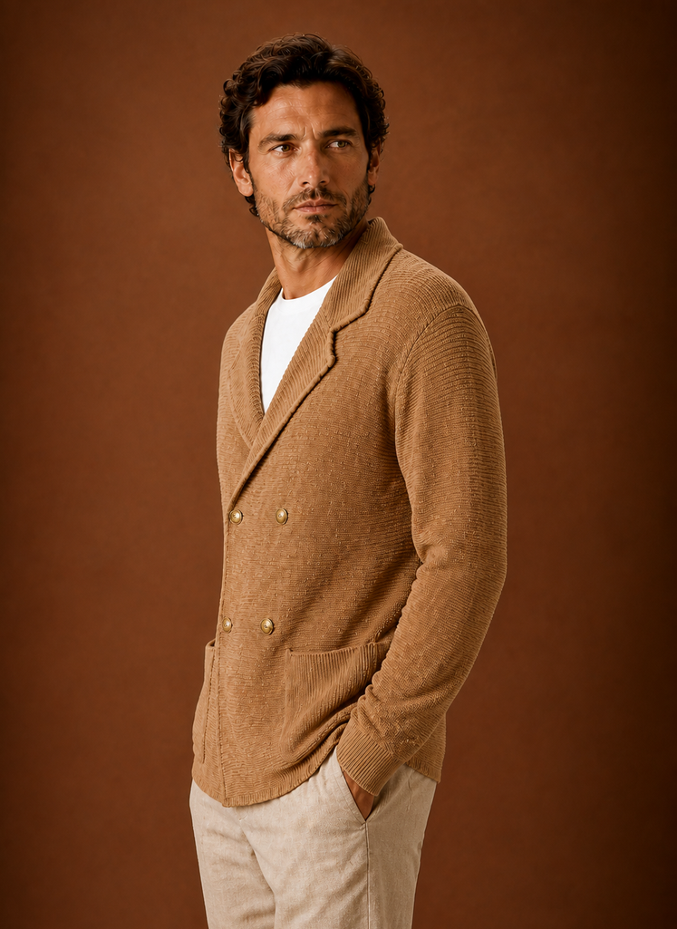 Herre Strikket Cardigan Sweater | Areleon