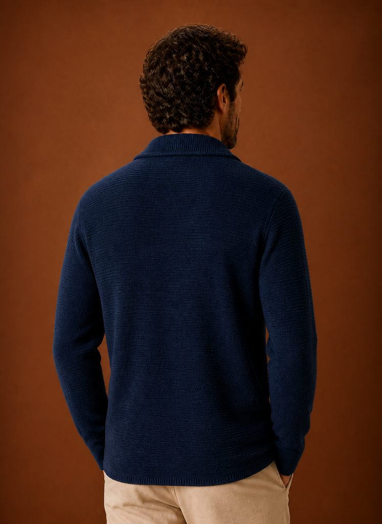 Herre Strikket Cardigan Sweater | Areleon