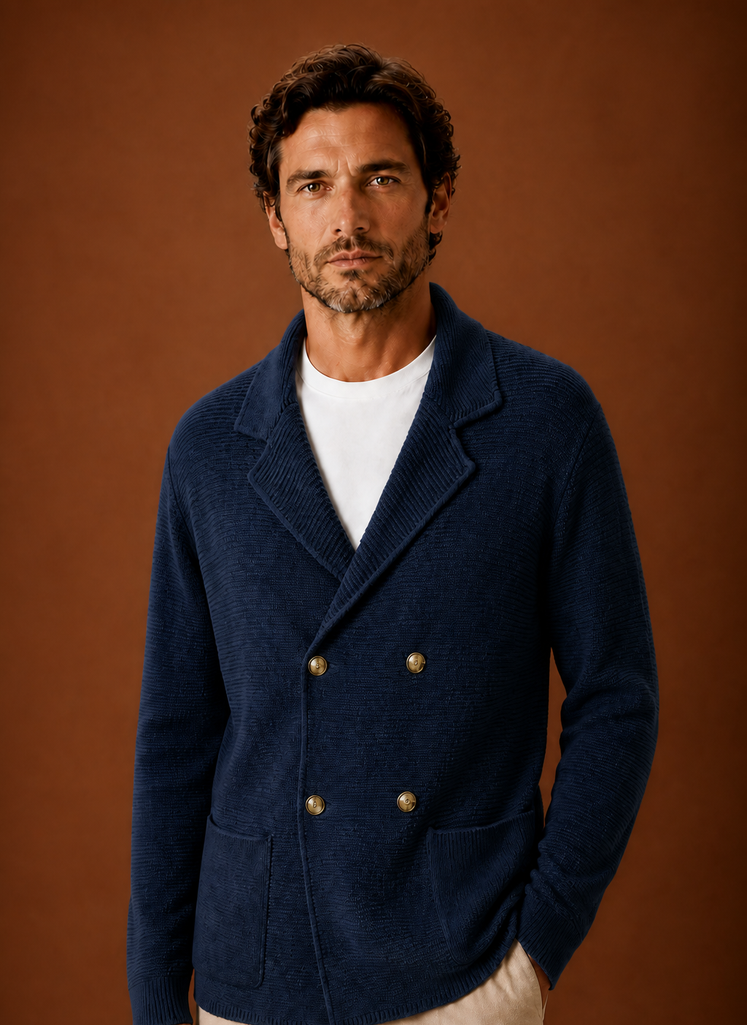 Herre Strikket Cardigan Sweater | Areleon