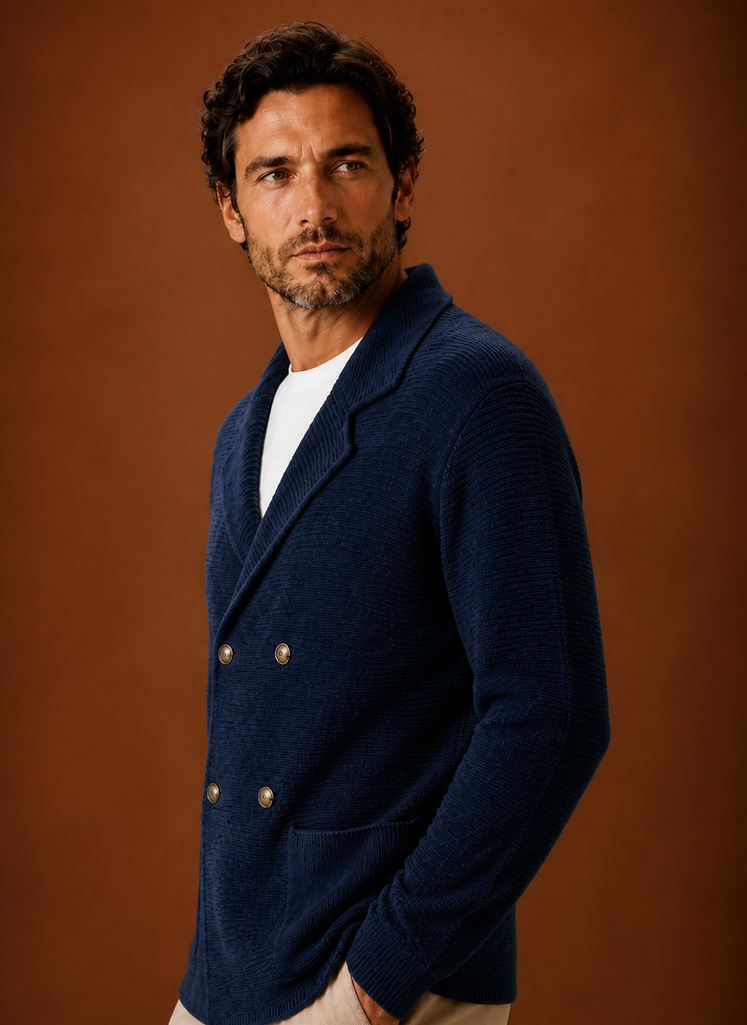 Herre Strikket Cardigan Sweater | Areleon