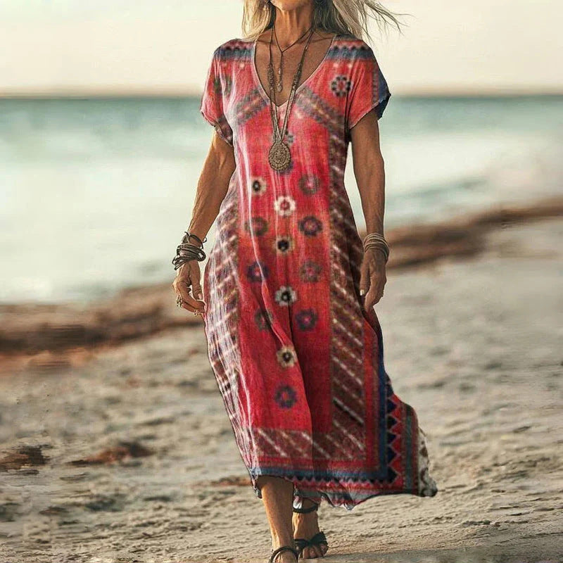 Boho Maxi Kjole