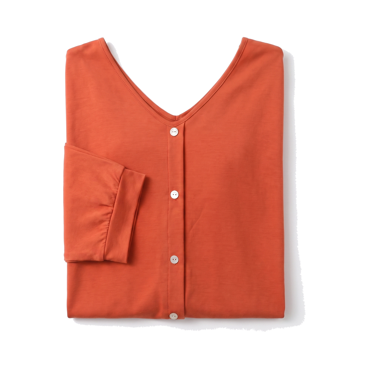 Draperet V-hals Top