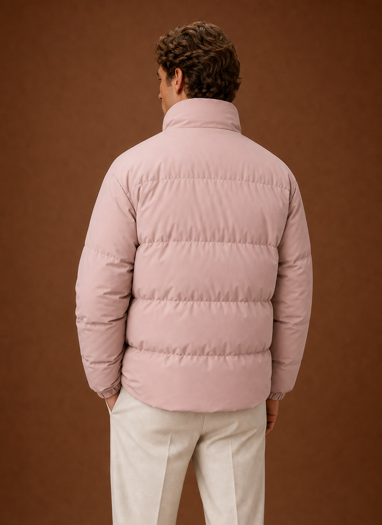 Herre Puffer Jakke - Vatteret Vinterfrakke | Areleon