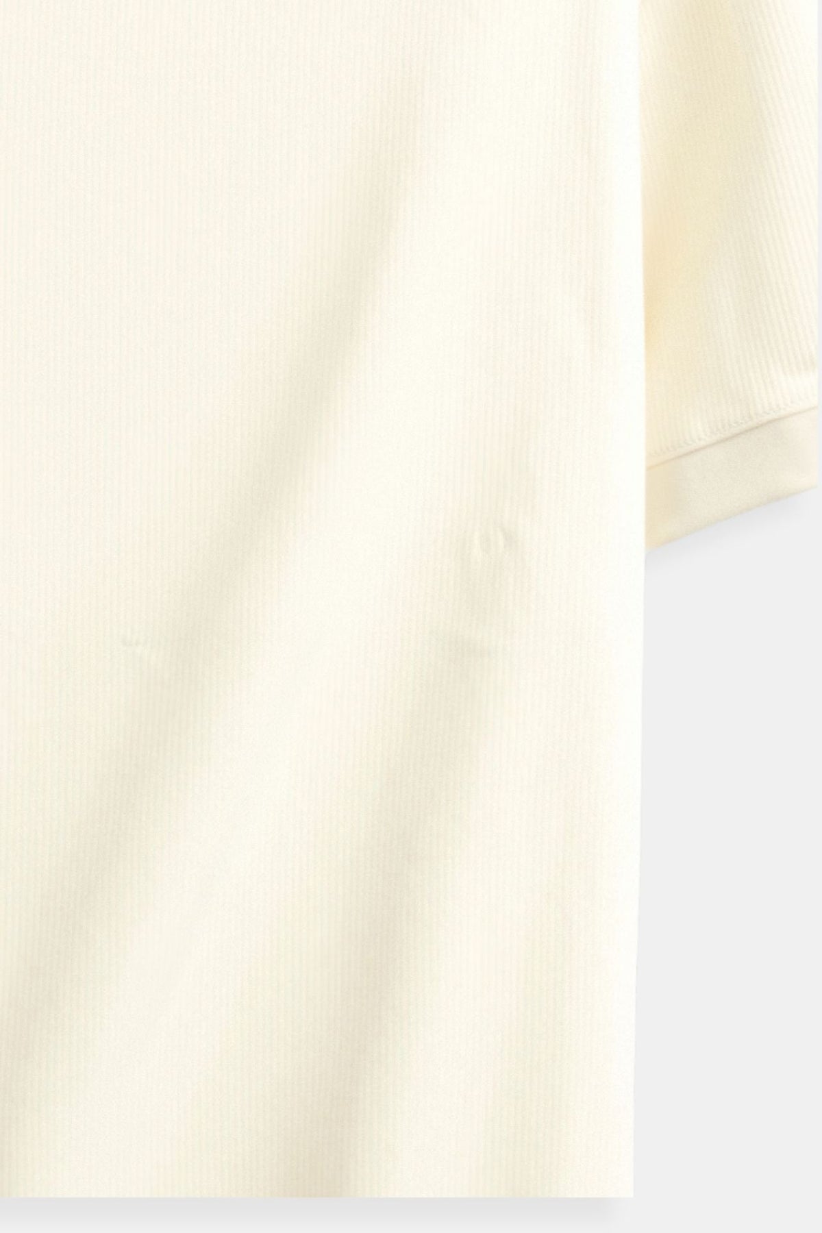 Herre Struktureret Polo T-shirt Klassisk Kortærmet V-Hals Regular Fit Elegant Hverdagsbrug