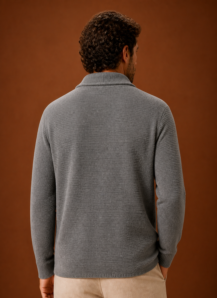 Herre Strikket Cardigan Sweater | Areleon
