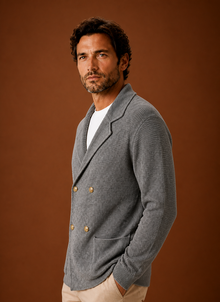Herre Strikket Cardigan Sweater | Areleon