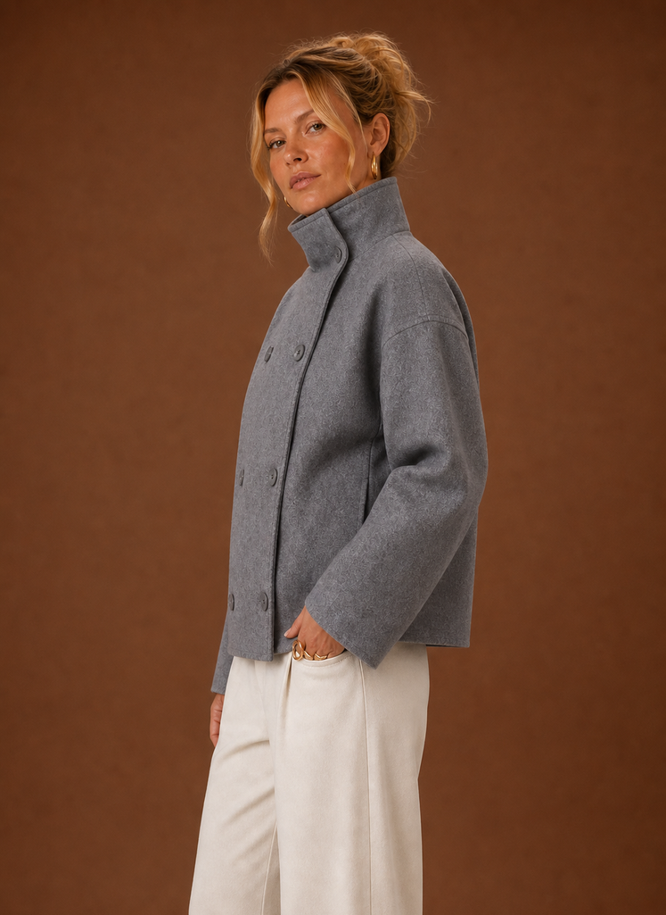 Dame Funnel Neck Jakke - Casual Jakke | Areleon