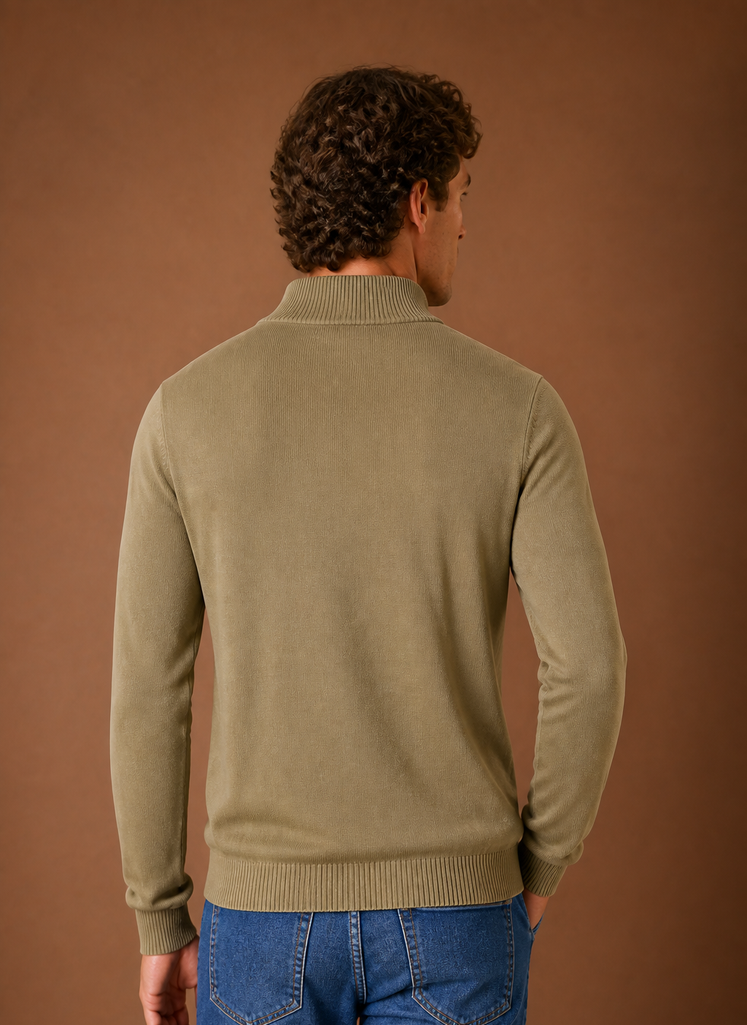 Herre Quarter Zip Sweater | Areleon