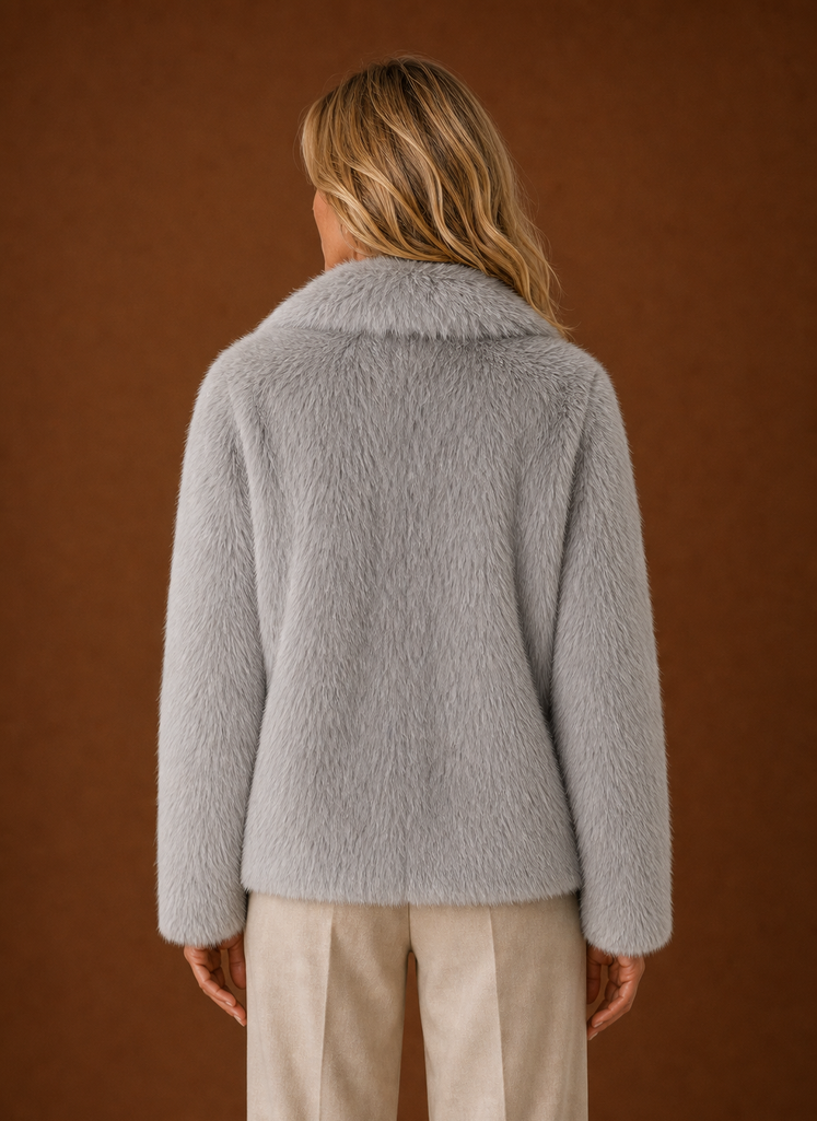 Kvinders Faux Fur Frakke - Vinterjakke | Areleon