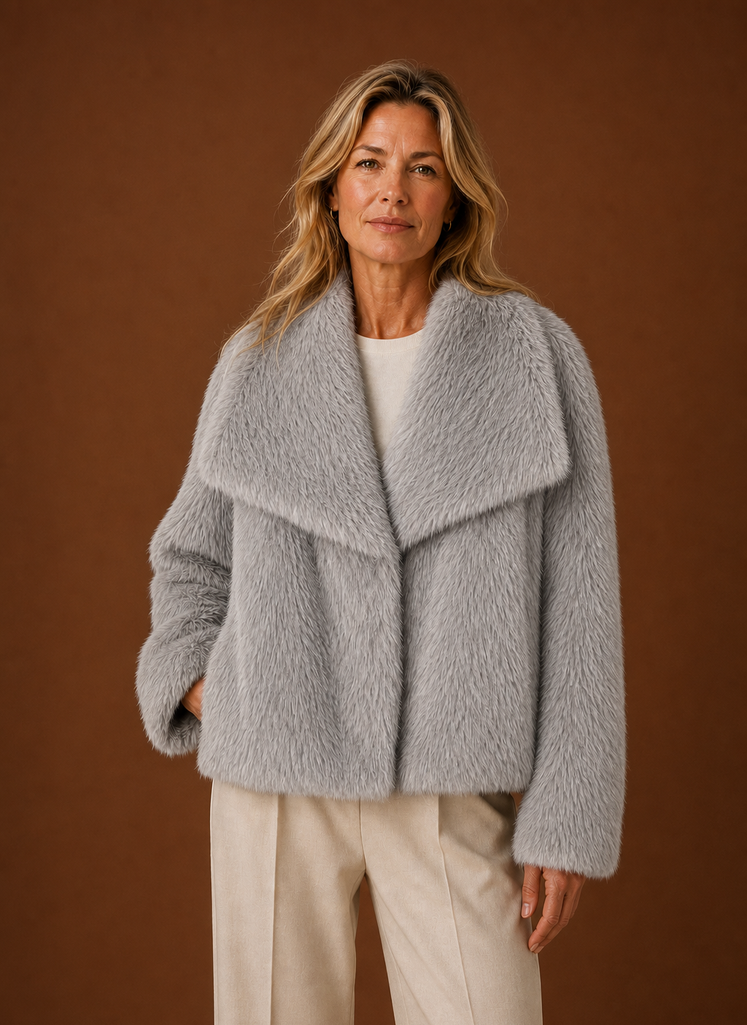 Kvinders Faux Fur Frakke - Vinterjakke | Areleon