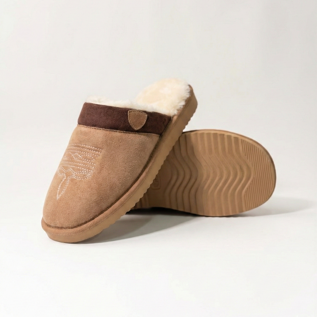 Kvinders Suede Cowboy Sutsko