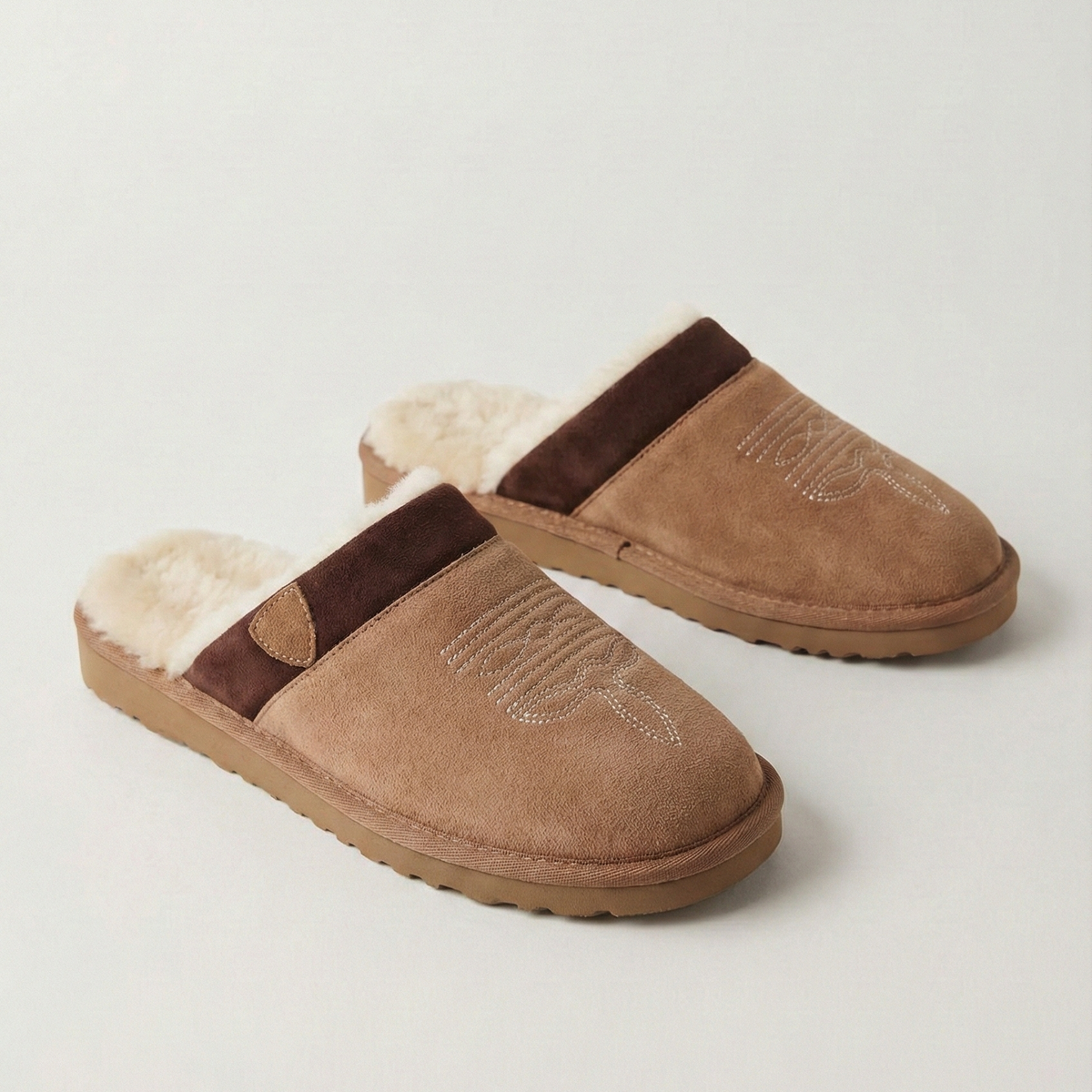 Kvinders Suede Cowboy Sutsko